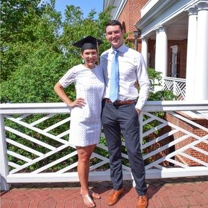 Banana Republic Geometric Lace Dress